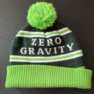 Zero gravity Vermont brewery beanie.